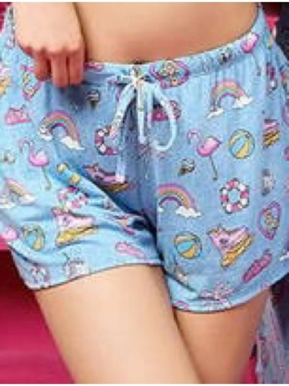 MeUndies x Barbie Print Women's Sleep Shorts - Picture 1 of 6